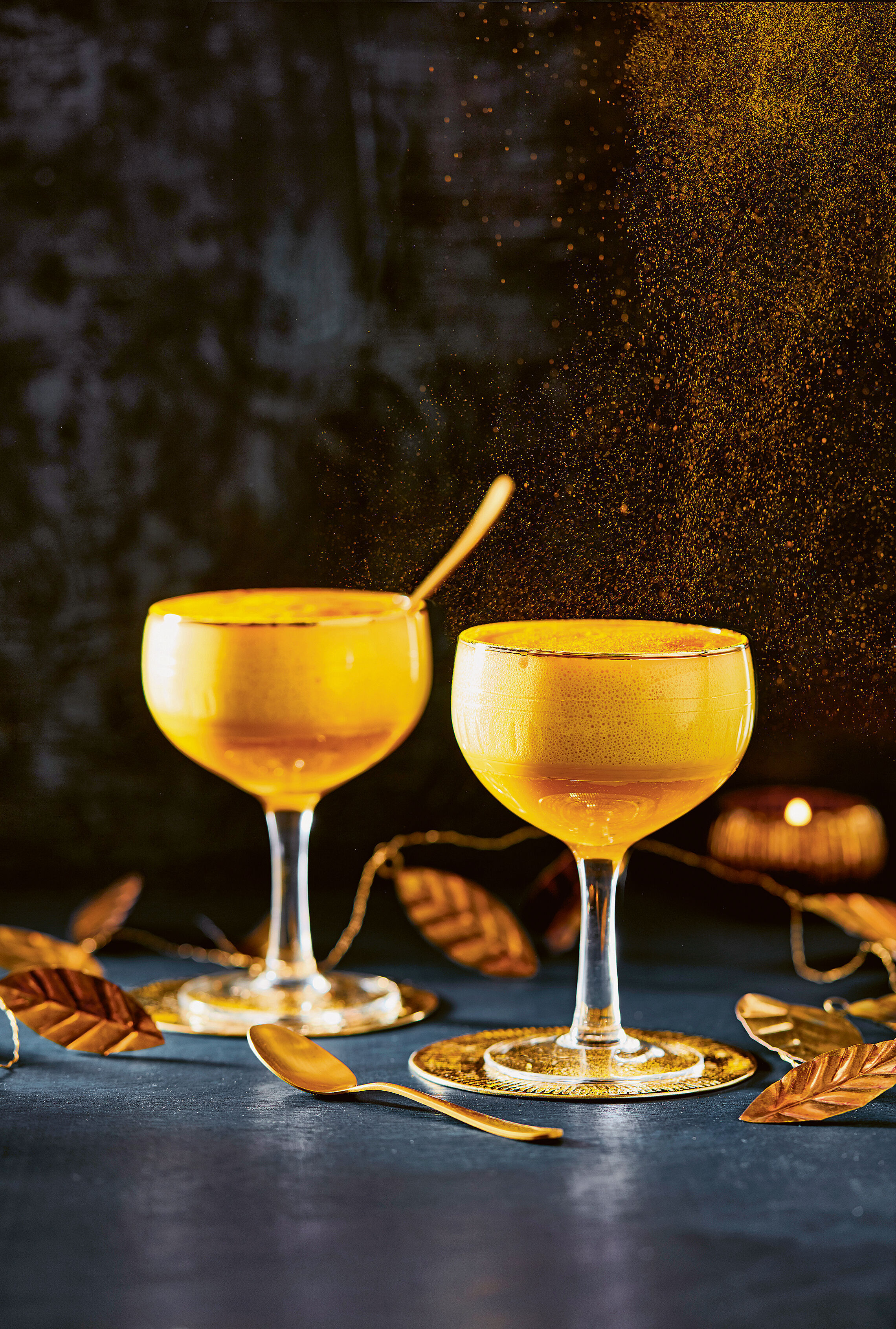 Make your own spiced eggnog with a mango twist